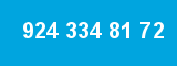 924 334 81 72 924 334 81 72